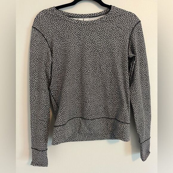 Lululemon Rush Hour Long Sleeve Shirt Running Luon Spray Jacquard Size 4 - Picture 6 of 10